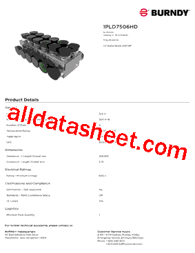 1PLD7506HD型号图片