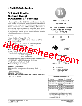 1PMT5925BT3G型号图片