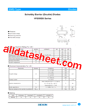 1PS59SB10型号图片