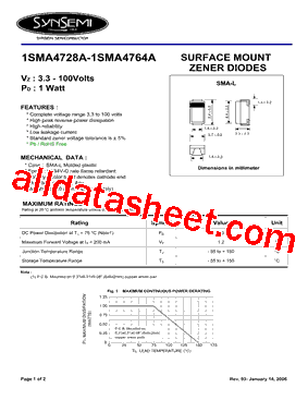 1SMA4751A型号图片