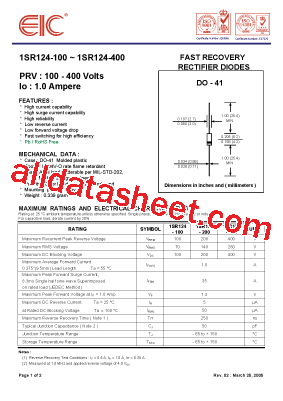 1SR124-100型号图片