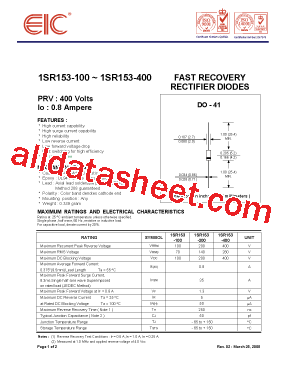 1SR153-200型号图片