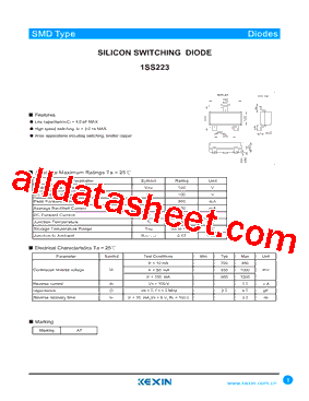 1SS223型号图片