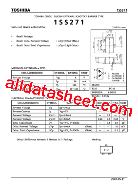 1SS271_01型号图片