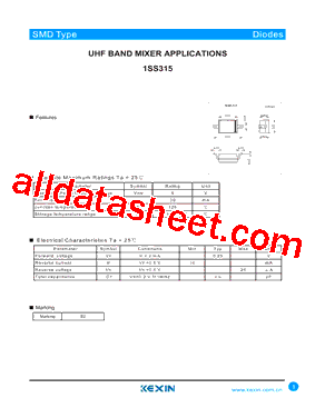 1SS315型号图片