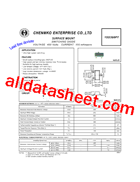 1SS398PT型号图片