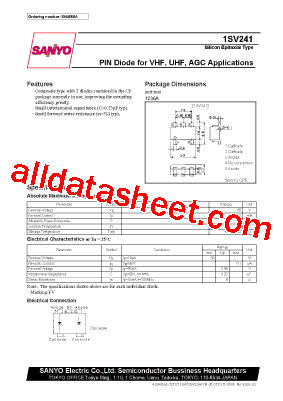 1SV241型号图片