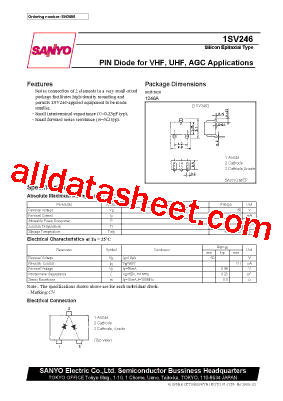 1SV246型号图片