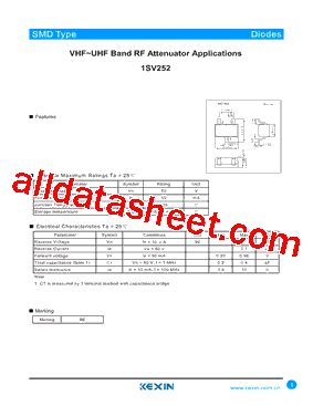1SV252型号图片
