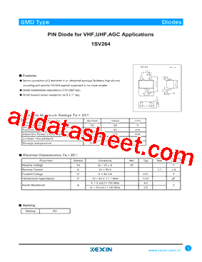 1SV264型号图片