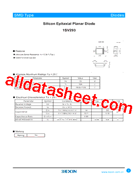 1SV293型号图片