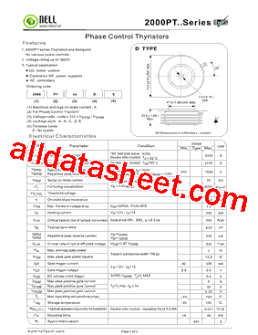 2000PTDO型号图片