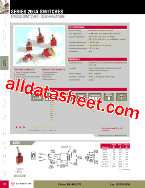 200AWMSP1T1A1M2RE型号图片