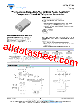 202D147X0150A4型号图片