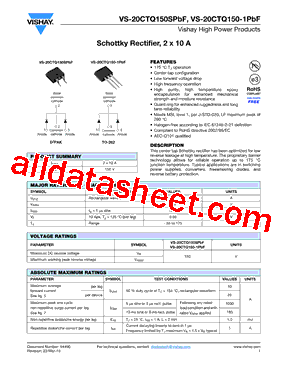 20CTQ150SPBF_10型号图片