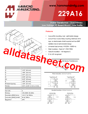 229A16型号图片