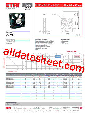 230DL1LP11000型号图片