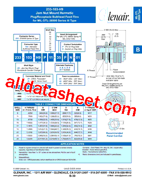 233-103-H9Z117-35SA-01型号图片