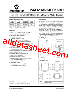 24AA16HT-E/MNY型号图片