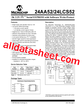 24AA52-/MSG型号图片