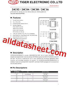 24C02C/SN型号图片