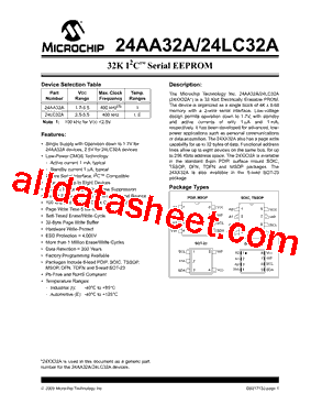 24LC32AT-E/P型号图片