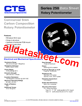 250U20F503CANA型号图片