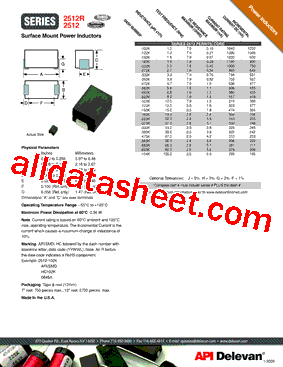 2512-222K型号图片