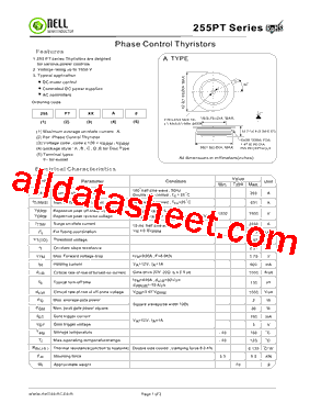 255PTAO型号图片