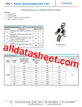 25FR20型号图片