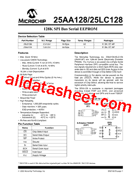 25LC128X型号图片
