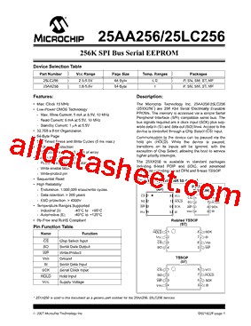 25LC256XTEST型号图片