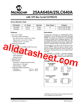 25LC640AX-I/ST型号图片