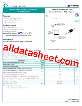 25PV045型号图片