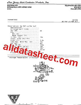 2N1285型号图片