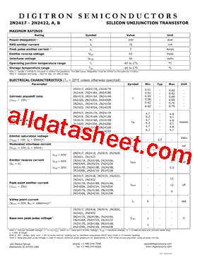2N2417A型号图片