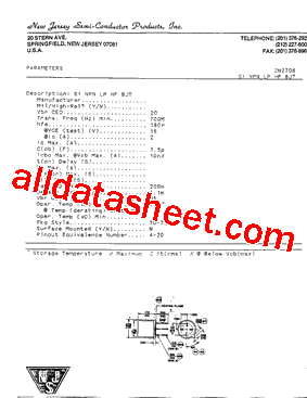 2N2708型号图片