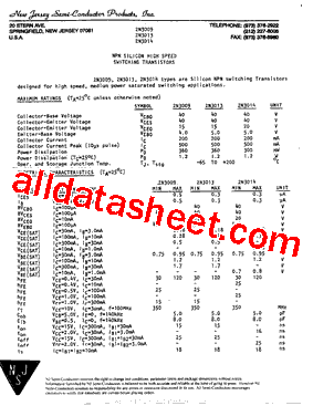 2N3009型号图片