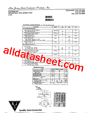 2N3054型号图片