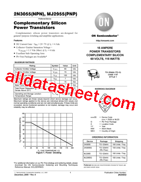 2N3055G型号图片