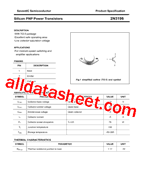 2N3196型号图片