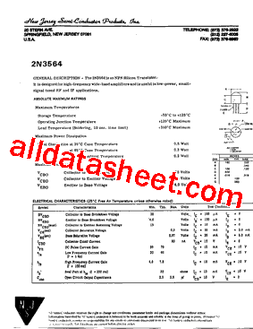 2N3564型号图片