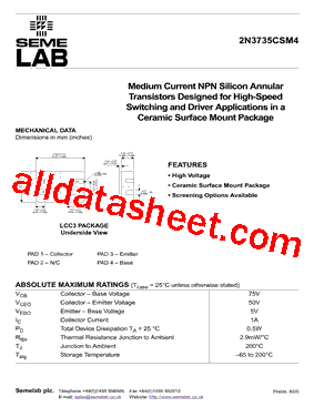 2N3735CSM4型号图片