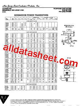 2N376A型号图片