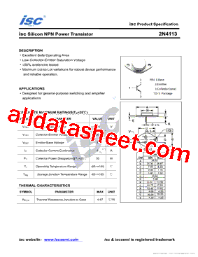 2N4113型号图片