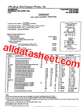 2N5042型号图片