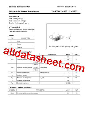 2N5051型号图片