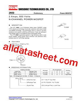 2N50L-TN3-R型号图片