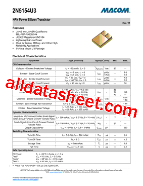 2N5154U3型号图片