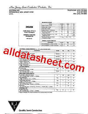 2N5208型号图片